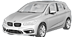 BMW F45 B2A21 Fault Code
